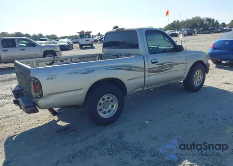 2001 Toyota Tacoma из США, поврежденный, VIN 5TENL42N71Z740613